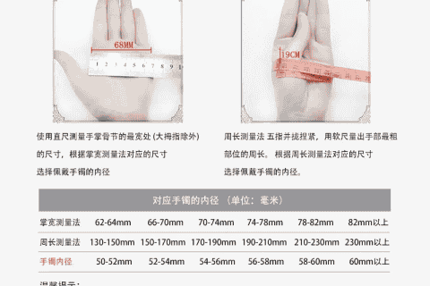 玉手镯圈口尺寸有哪些