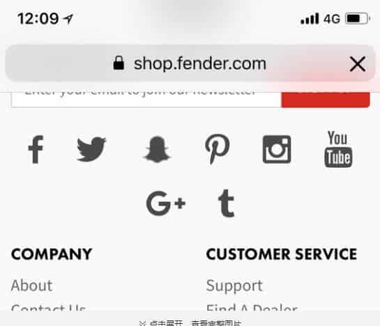 fender官网价格表