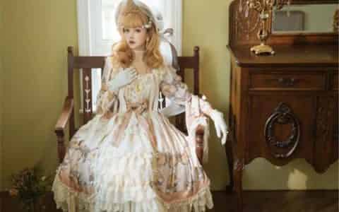 lolita边夹的戴法