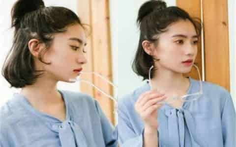 没有头绳怎么扎头发