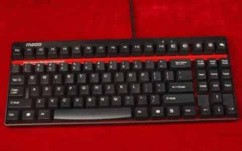 雷柏机械键盘换轴教程