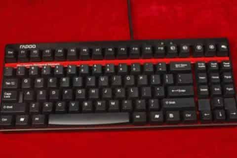 雷柏机械键盘换轴教程