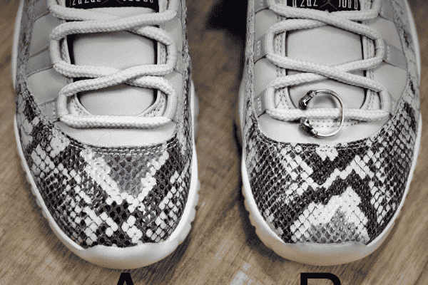 aj11白蛇鞋带系法是怎样的