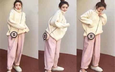 毛毛鞋可以配什么袜子穿