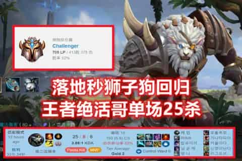英雄联盟新版本狮子狗出装玩法 LOL上单狮子狗出装2022