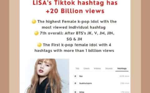 lisa的tiktok名叫什么？