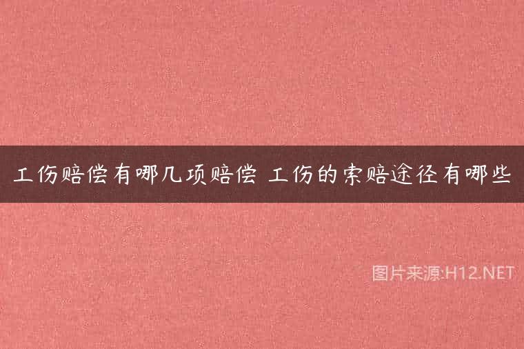 工伤赔偿有哪几项赔偿 工伤的索赔途径有哪些