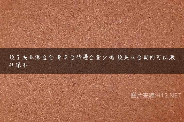 领了失业保险金 养老金待遇会变少吗 领失业金期间可以缴社保不