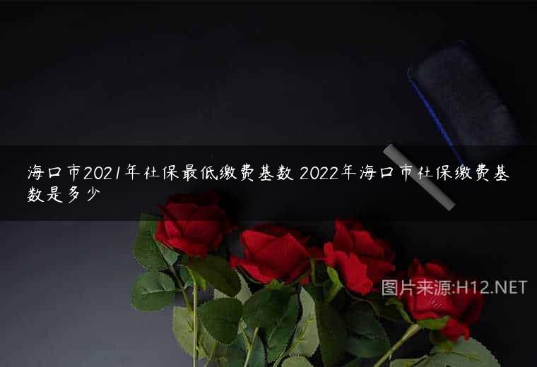 海口市2021年社保最低缴费基数 2022年海口市社保缴费基数是多少