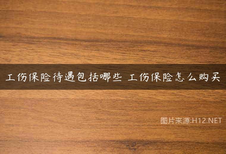 工伤保险待遇包括哪些 工伤保险怎么购买