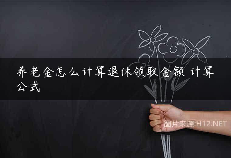 养老金怎么计算退休领取金额 计算公式