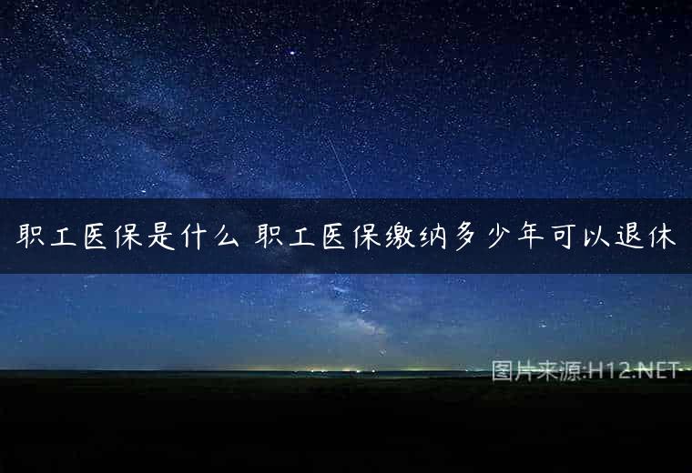 职工医保是什么 职工医保缴纳多少年可以退休