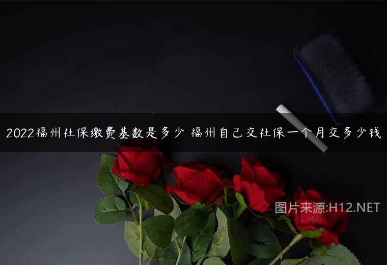 2022福州社保缴费基数是多少 福州自己交社保一个月交多少钱