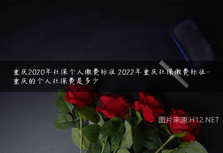 重庆2020年社保个人缴费标准 2022年重庆社保缴费标准-重庆的个人社保费是多少