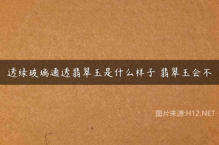 透绿玻璃通透翡翠玉是什么样子 翡翠玉会不