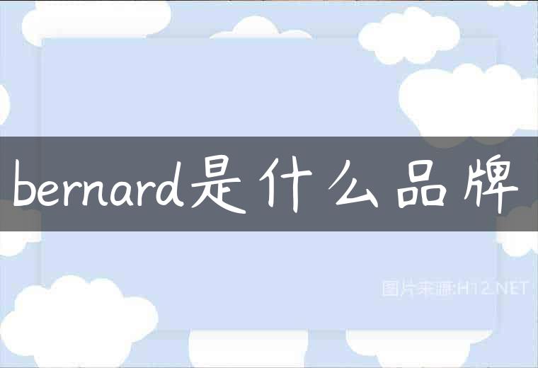 bernard是什么品牌　