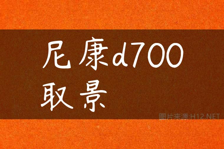 尼康d700取景