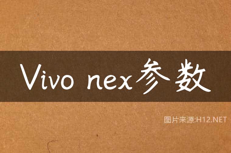 Vivo nex参数