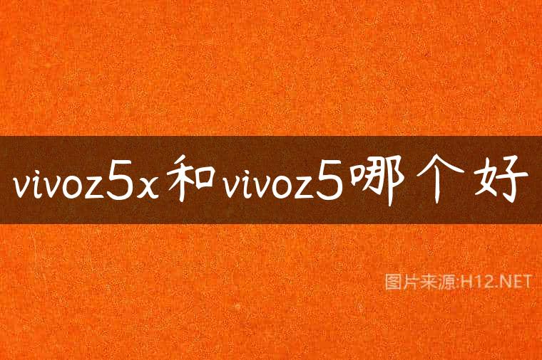 vivoz5x和vivoz5哪个好