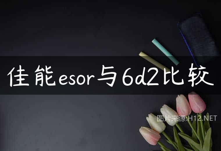 佳能esor与6d2比较