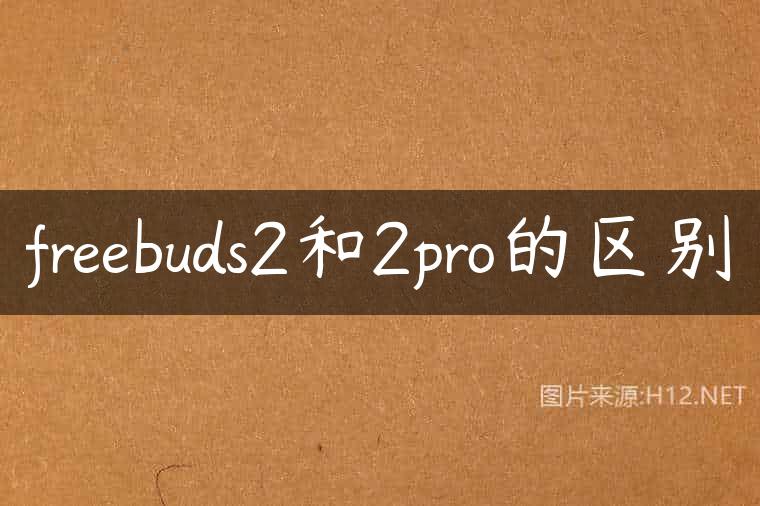 freebuds2和2pro的区别