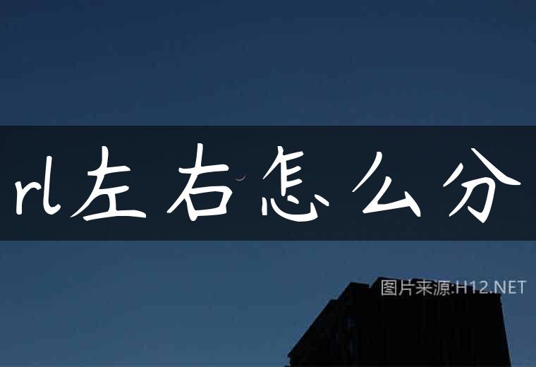 rl左右怎么分