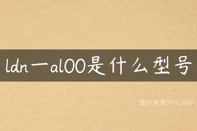 ldn一al00是什么型号