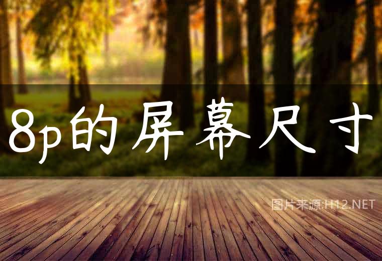 8p的屏幕尺寸
