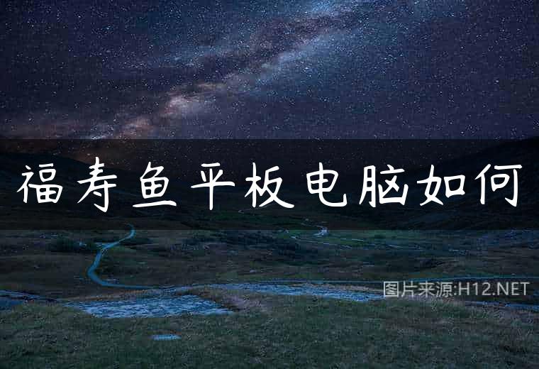 福寿鱼平板电脑如何