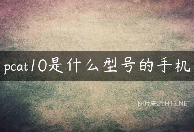 pcat10是什么型号的手机