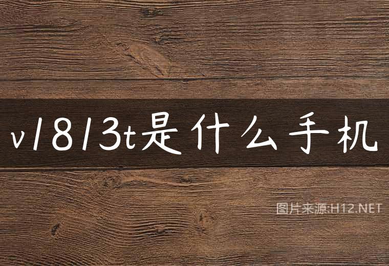 v1813t是什么手机