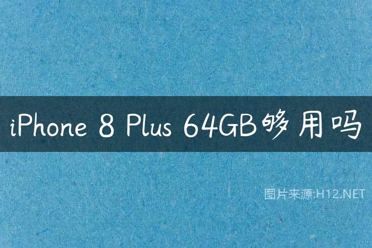 iPhone 8 Plus 64GB够用吗