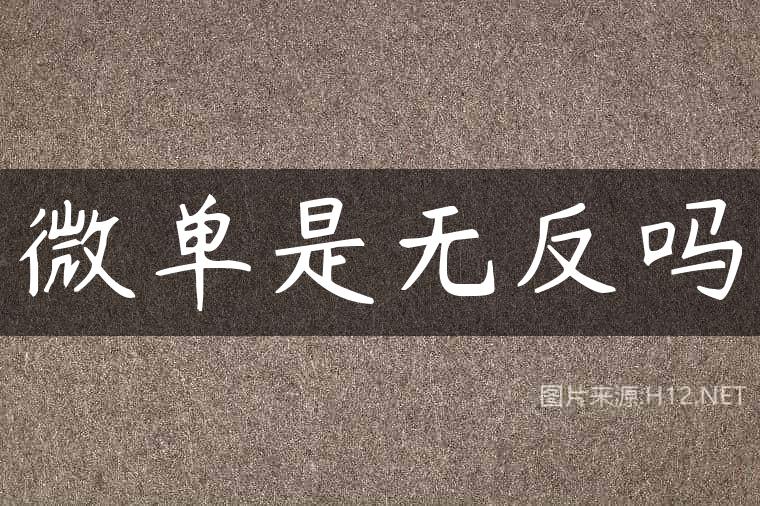 微单是无反吗