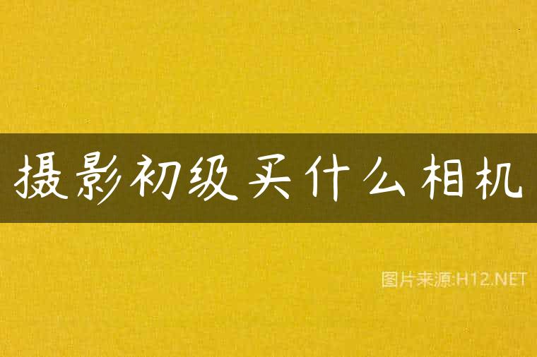 摄影初级买什么相机