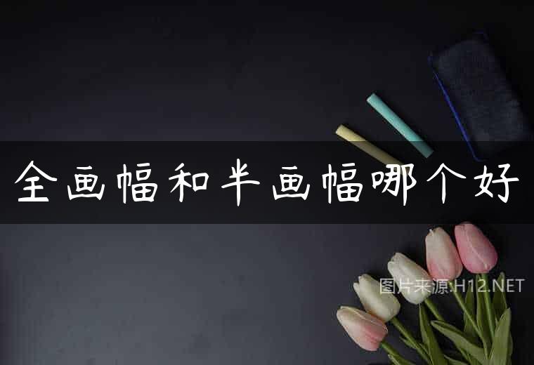 全画幅和半画幅哪个好