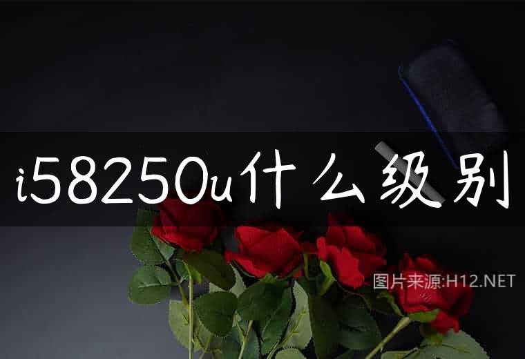i58250u什么级别