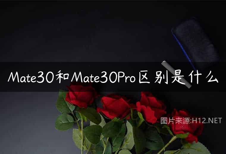 Mate30和Mate30Pro区别是什么