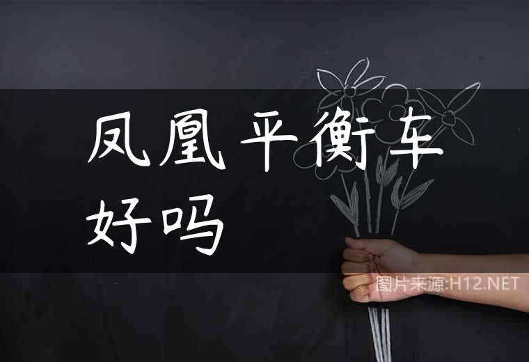 凤凰平衡车好吗