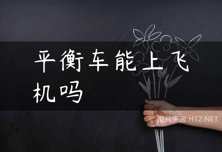 平衡车能上飞机吗