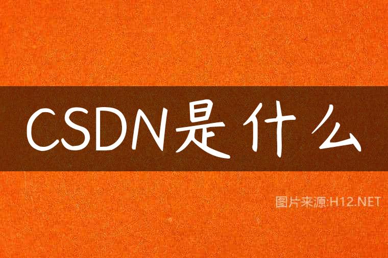 CSDN是什么