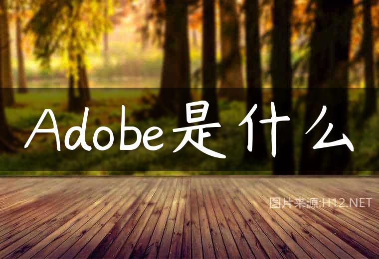 Adobe是什么