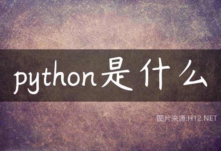 python是什么