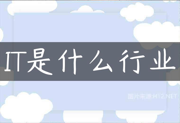 IT是什么行业