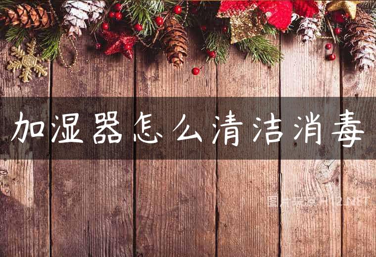 加湿器怎么清洁消毒