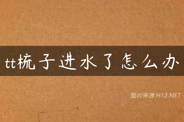 tt梳子进水了怎么办