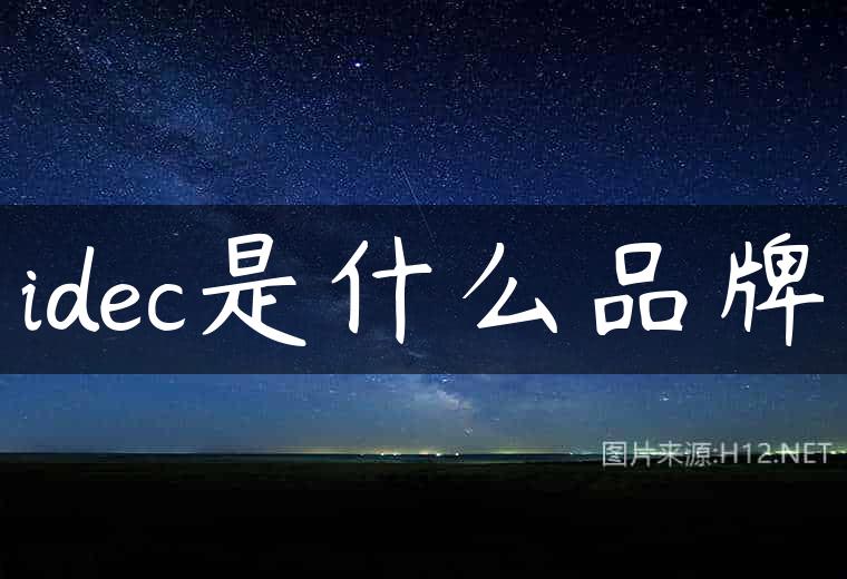idec是什么品牌