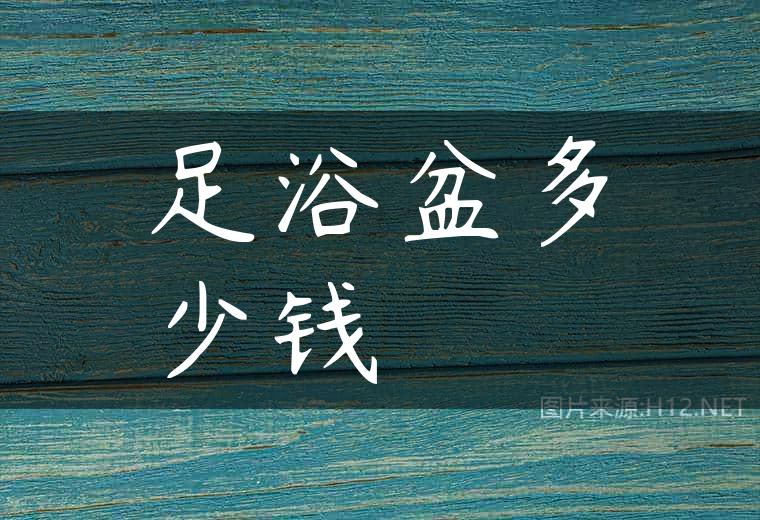 足浴盆多少钱