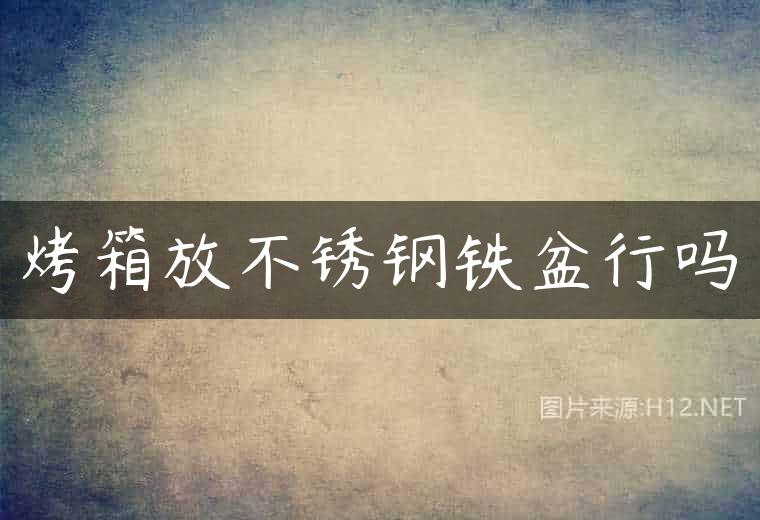 烤箱放不锈钢铁盆行吗