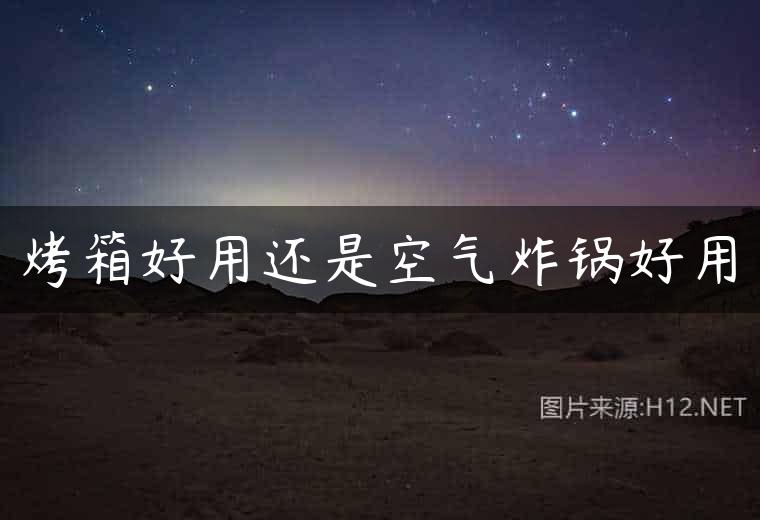 烤箱好用还是空气炸锅好用
