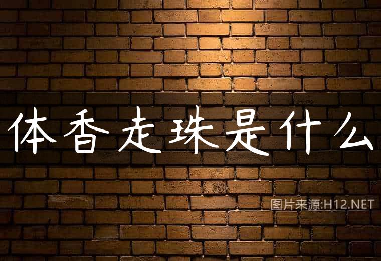 体香走珠是什么
